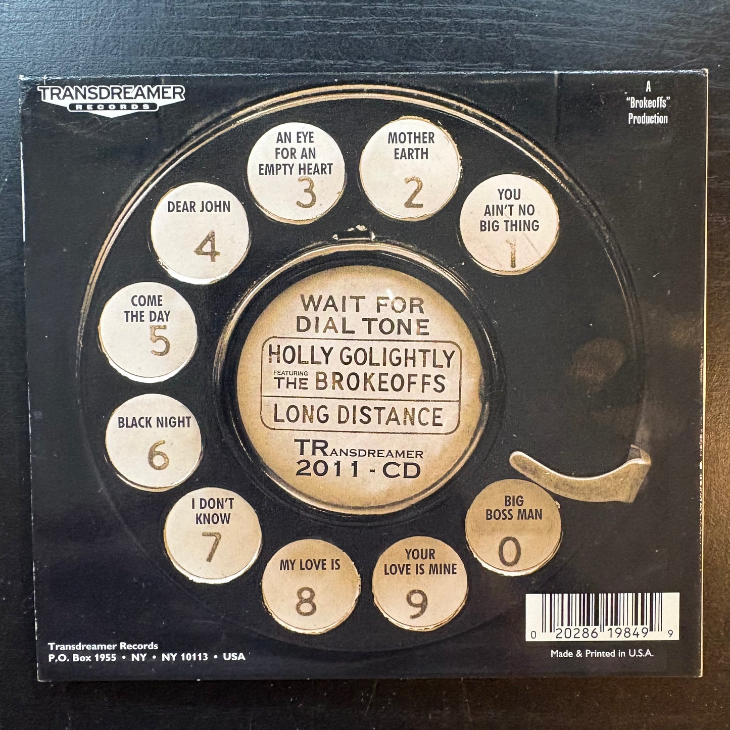 Holly Golightly Featuring The Brokeoffs, "Long Distance" [Used CD]