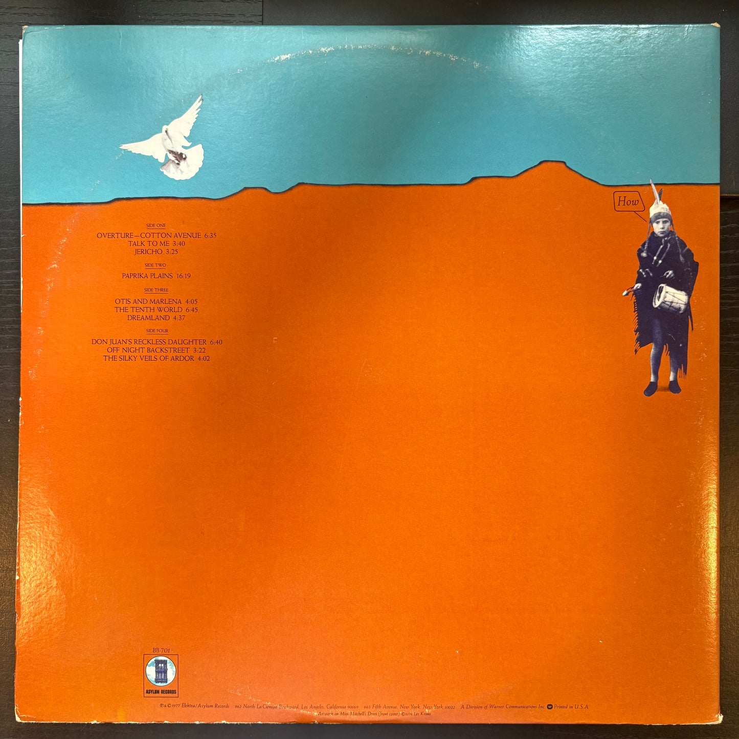 Joni Mitchell, "Don Juan's Reckless Daughter" [VG- Used]