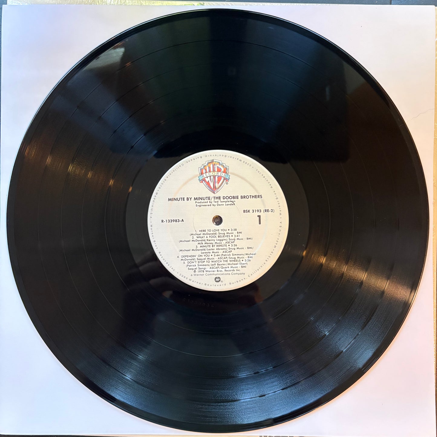 Doobie Brothers, "Minute by Minute" (LP) [VG Used]