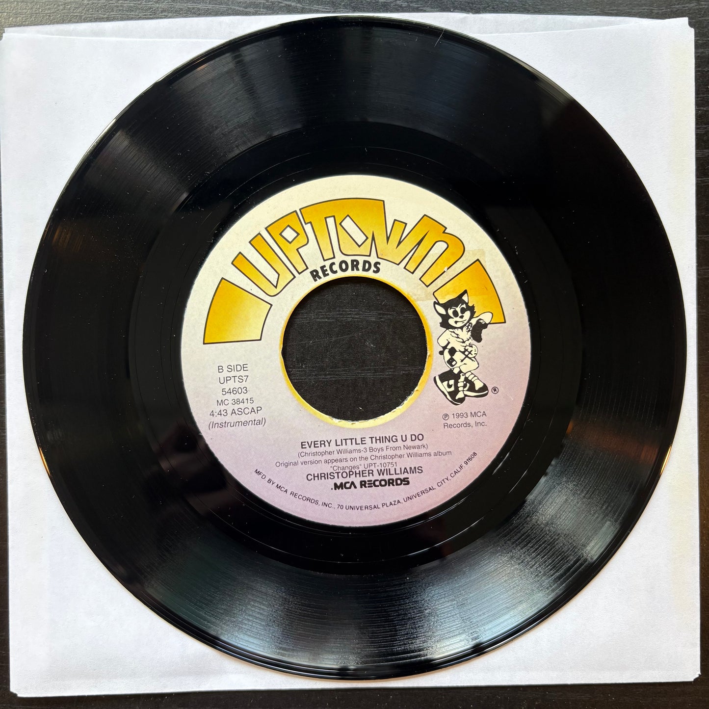 Christopher Williams, "Every Little Thing U Do" (7") [VG Used]