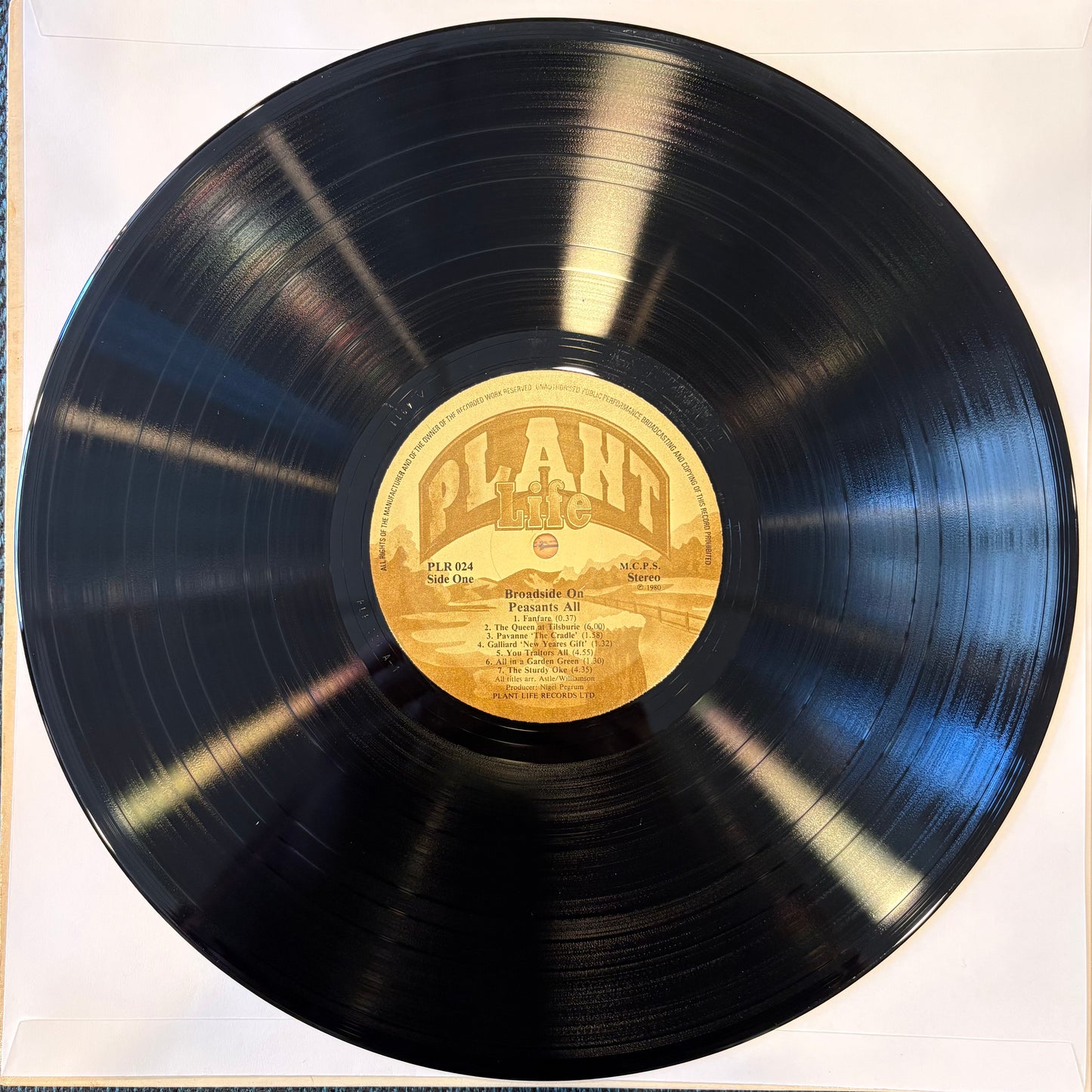 Peasants All, "Broadside On" [VG Used]