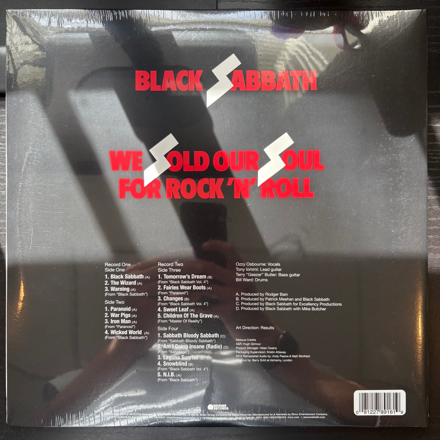 Black Sabbath, "We Sold Our Soul for Rock 'n' Roll" (Green Vinyl) (Sealed) [Used]
