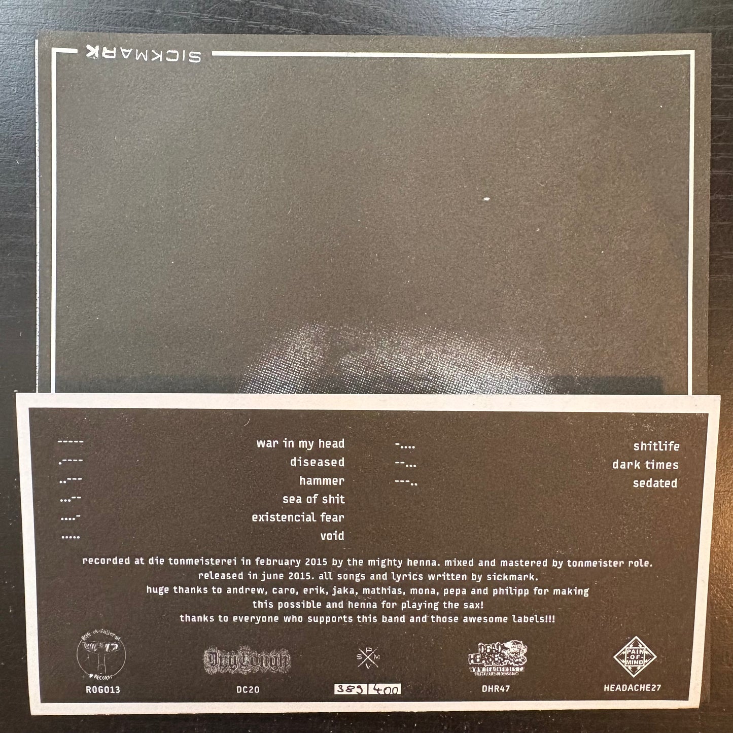 Sickmark, "II" (7" EP) [VG Used]