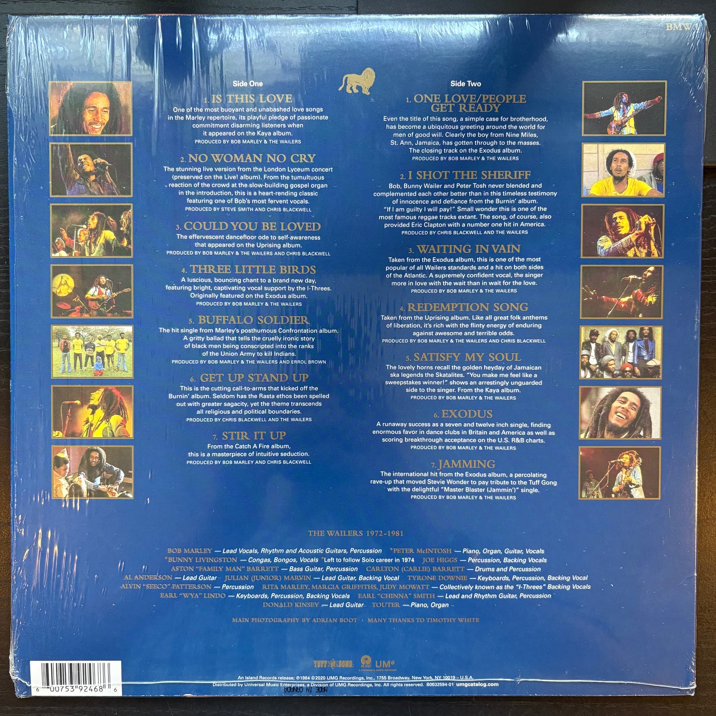 Bob Marley & The Wailers, "Legend: The Best Of Bob Marley" (Tri-Color Vinyl) [VG Used]