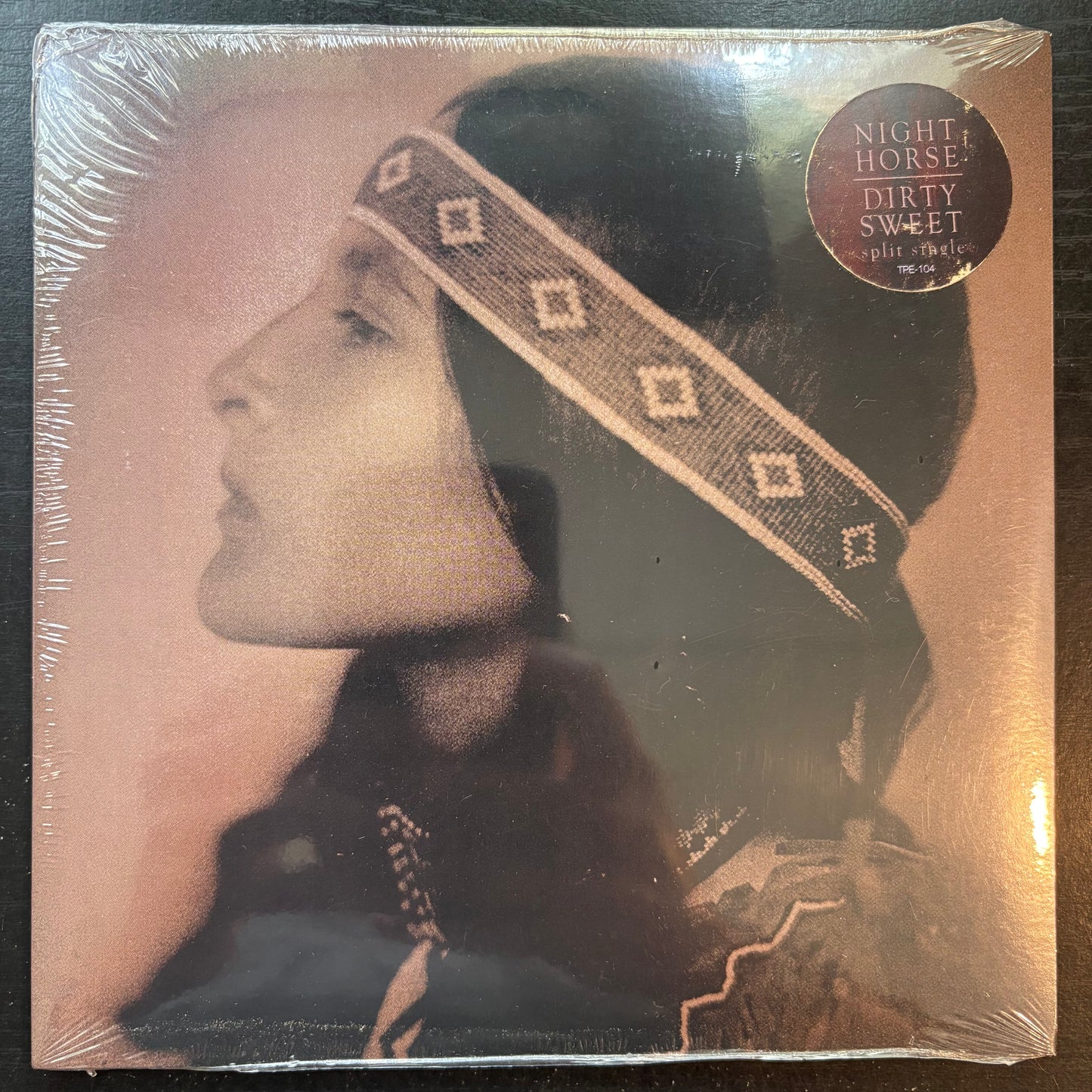 Night Horse / Dirty Sweet, "Split" (7") (White Vinyl) (Sealed)