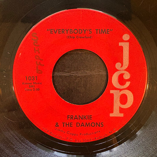 Frankie & The Damons, "Everybody's Time" (7") [VG- Used]