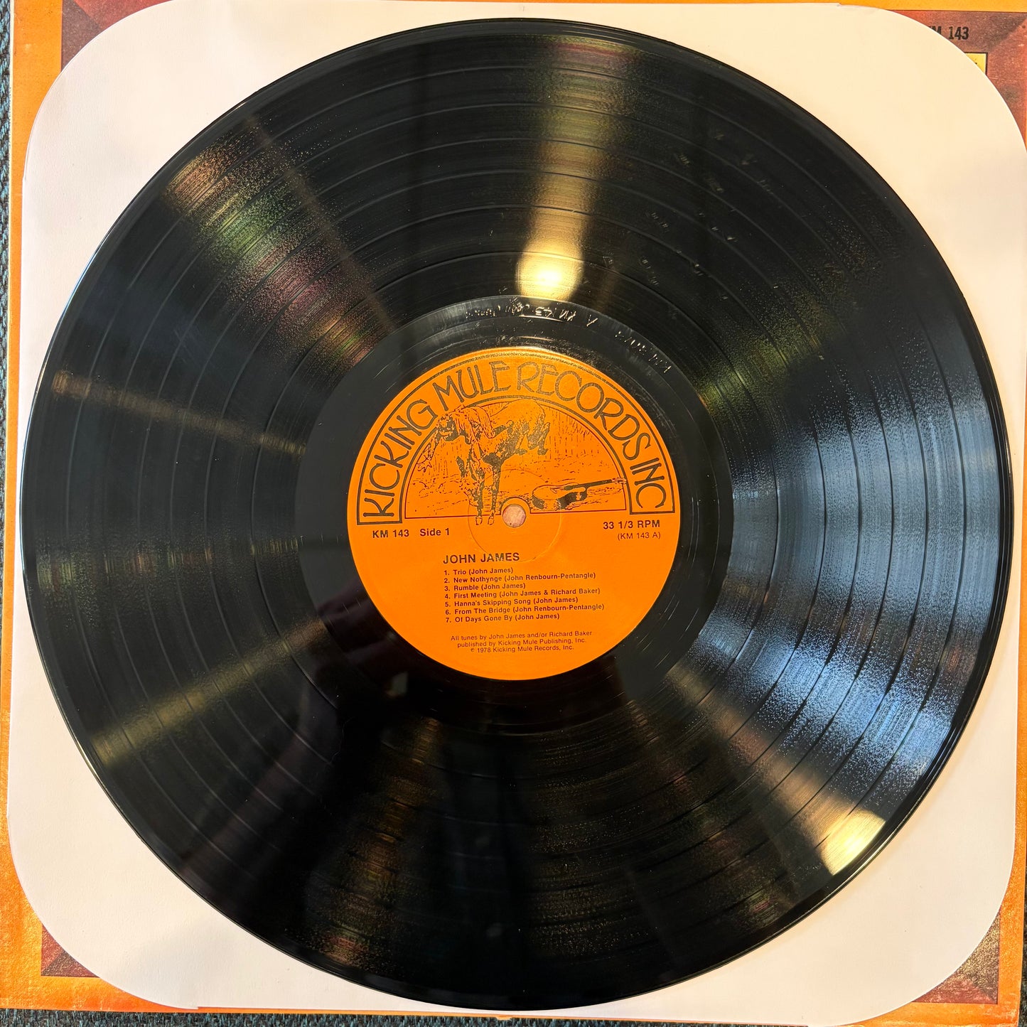 John James, "Descriptive Guitar Instrumentals" [VG+ Used]