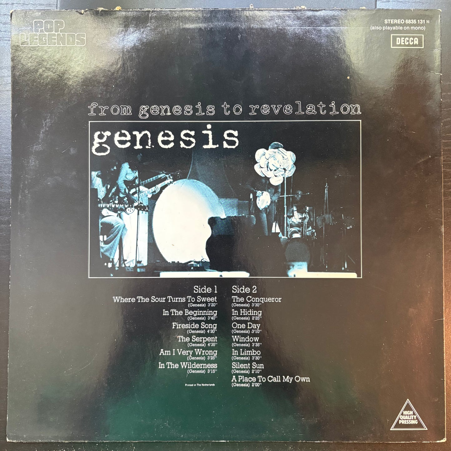 Genesis, "From Genesis to Revelation" [VG Used]