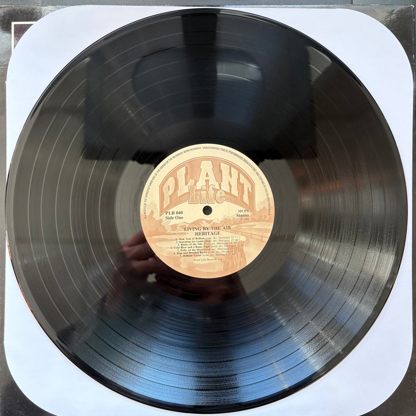 Heritage, "Living By the Air" [VG Used]