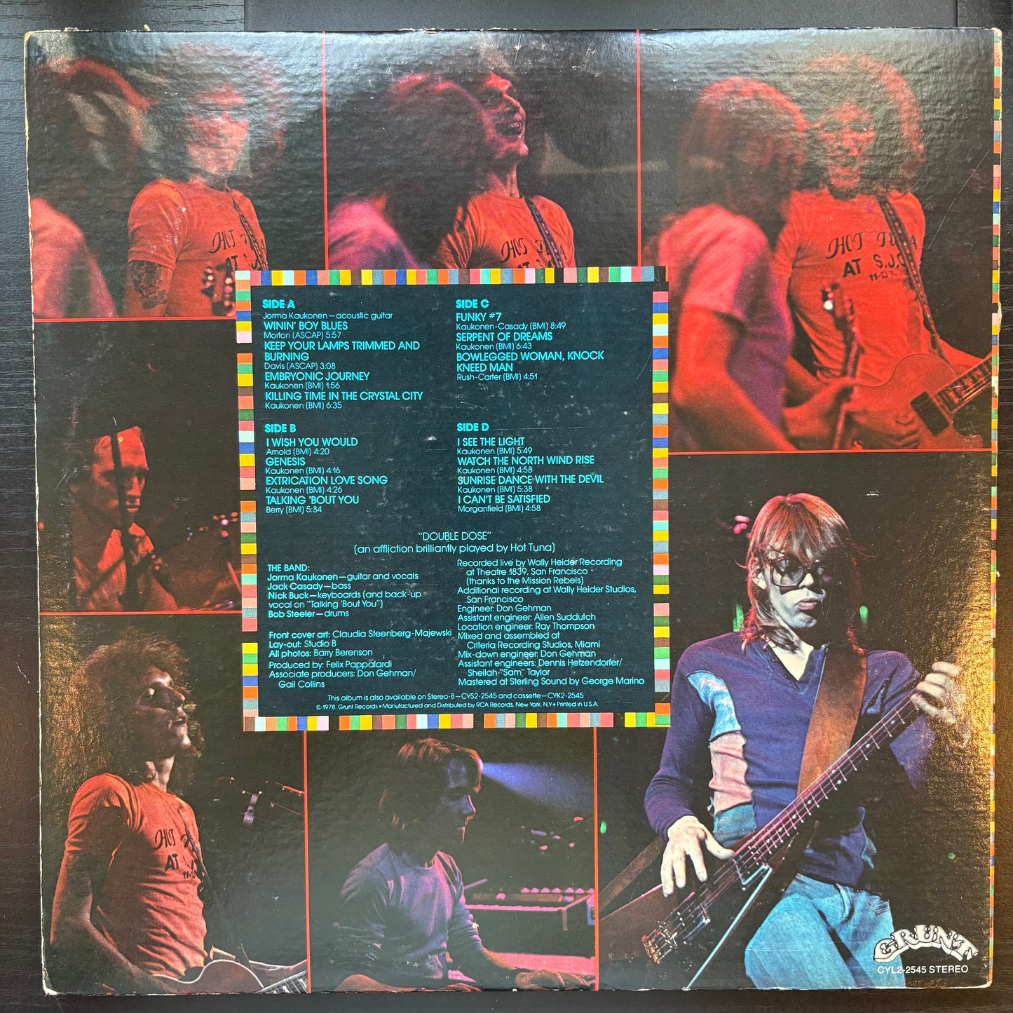 Hot Tuna, "Double Dose" [VG Used]