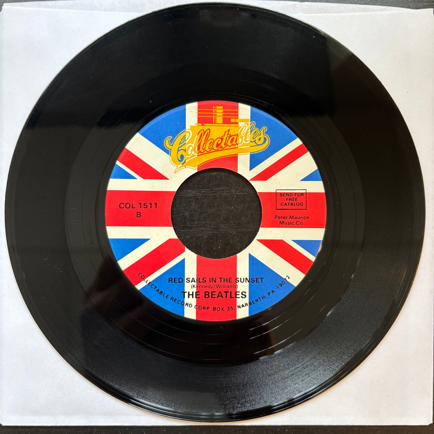 Beatles, "Matchbox" (7") [VG Used]