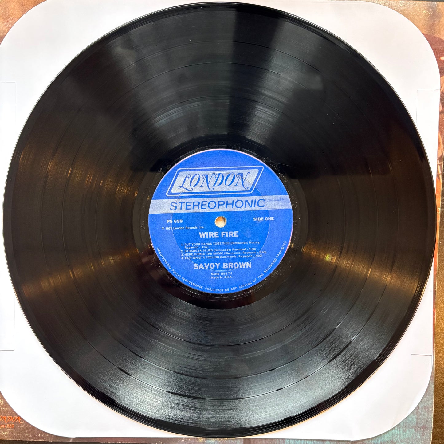 Savoy Brown, "Wire Fire" [VG Used]