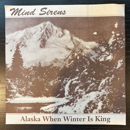 Mind Sirens / Blue-Green Gods Split 7", "Alaska When Winter Is King / Iowa" (7") [VG+ Used]
