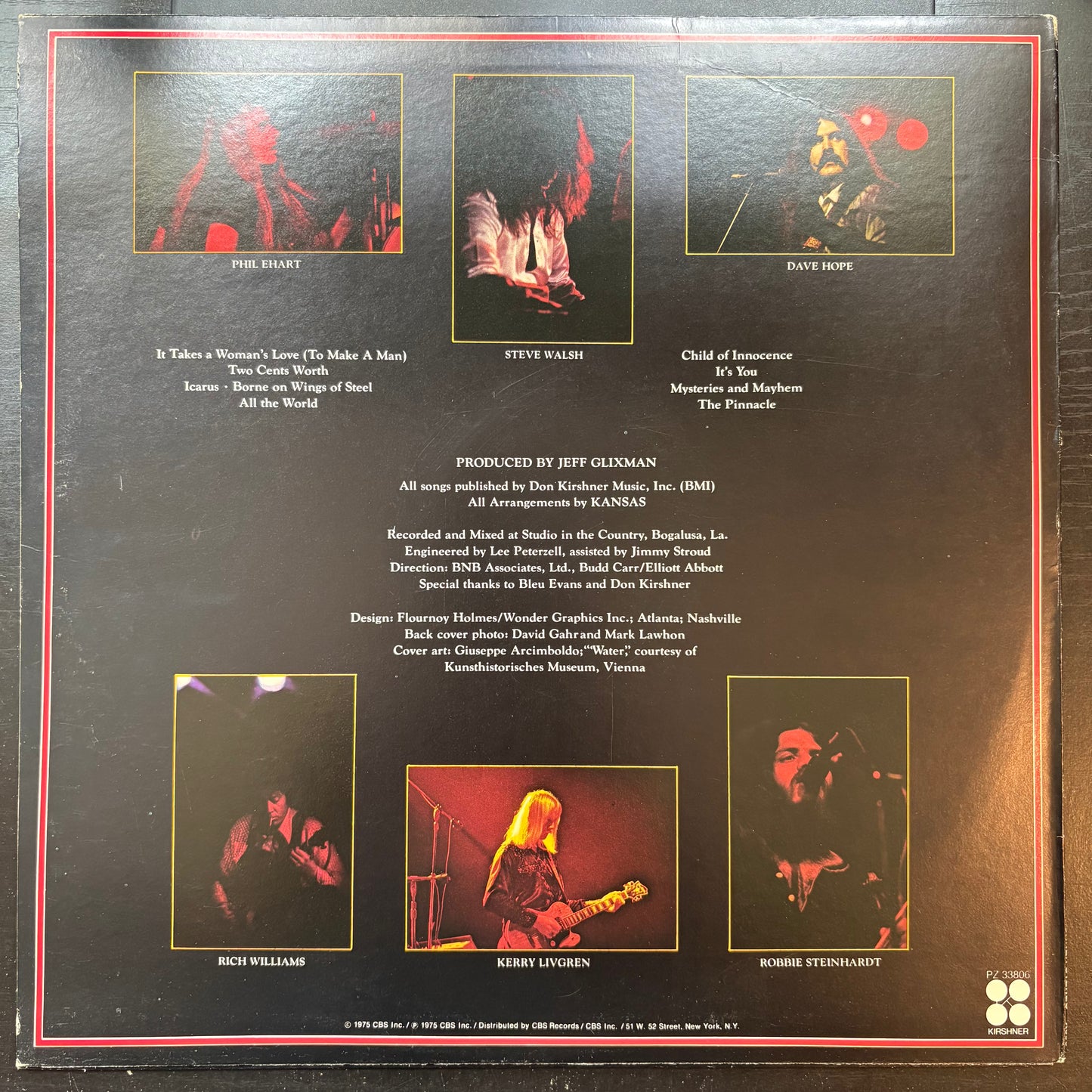 Kansas, "Masque" (LP) [VG Used]