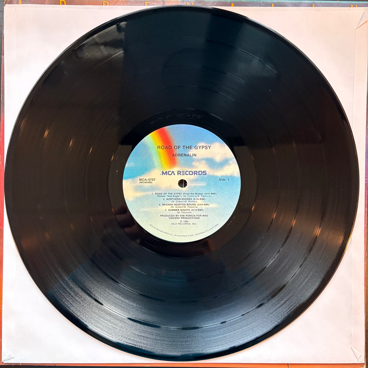 Adrenalin, "Road of the Gypsy" [VG+ Used]