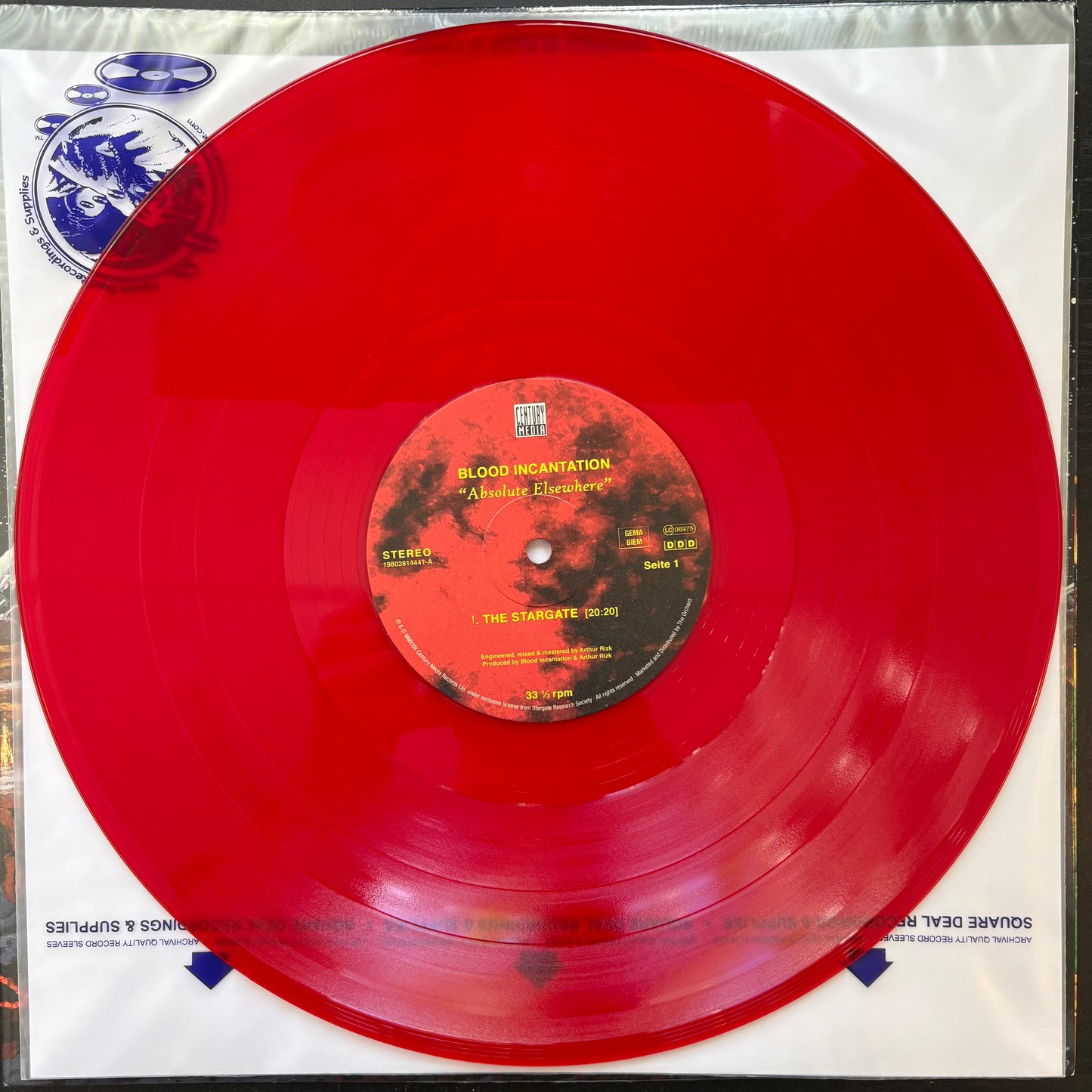Blood Incantation, "Absolute Elsewhere" (Red Vinyl) [VG+ Used]
