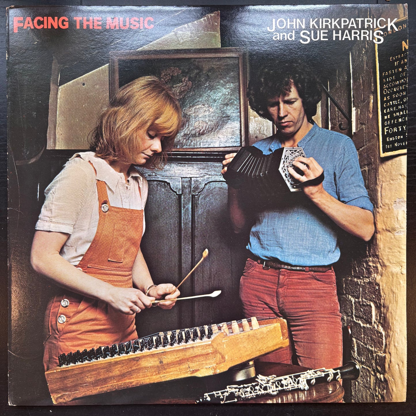 John Kirkpatrick & Sue Harris, "Facing the Music" [VG+ Used]
