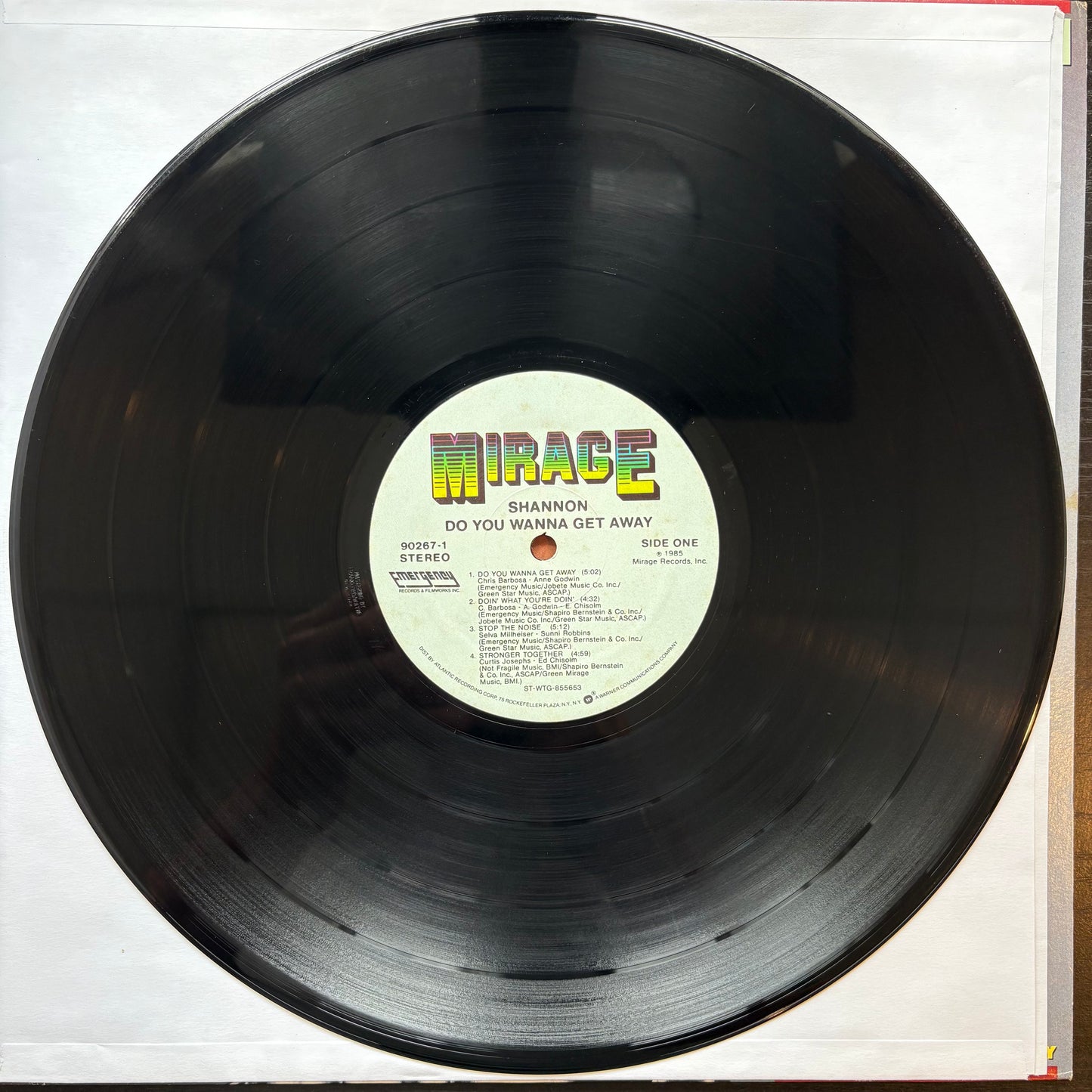 Shannon, "Do You Wanna Get Away" [VG Used]
