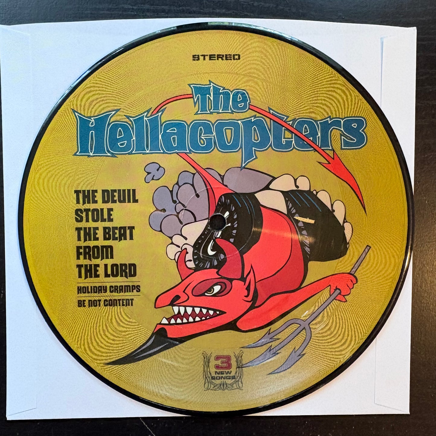 Hellacopters, "The Devil Stole the Beat from the Lord" (7") (Picture Disc) [VG- Used]