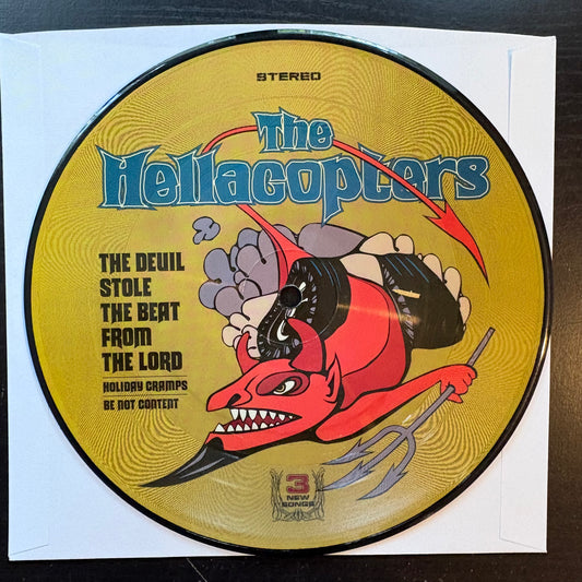 Hellacopters, "The Devil Stole the Beat from the Lord" (7") (Picture Disc) [VG- Used]
