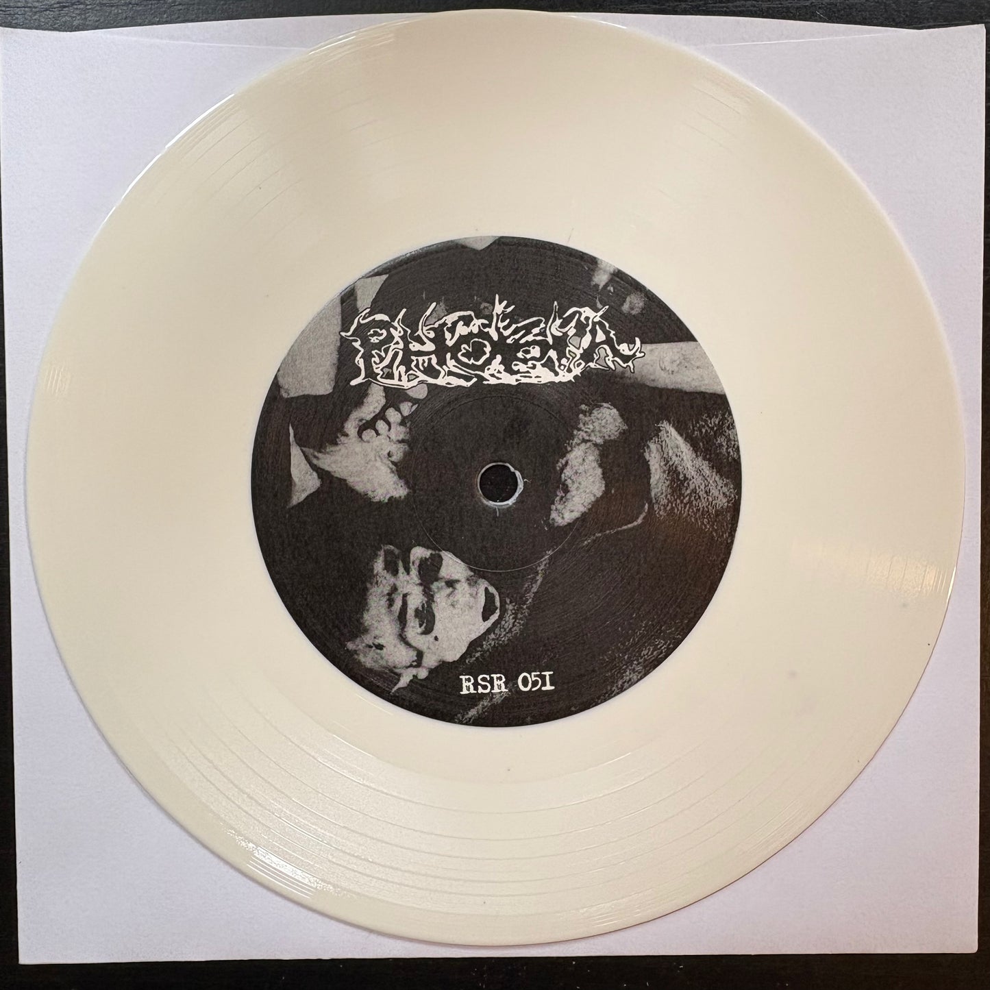 Phobia / Skrupel, "Another Four Years of Murder" (7") (White Vinyl) [EX Used]