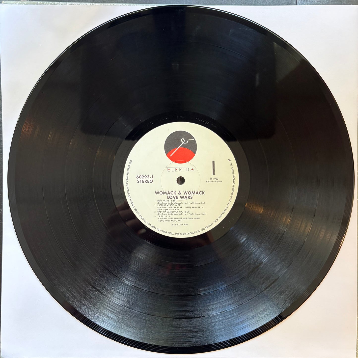 Womack & Womack, "Love Wars" (LP) [VG Used]