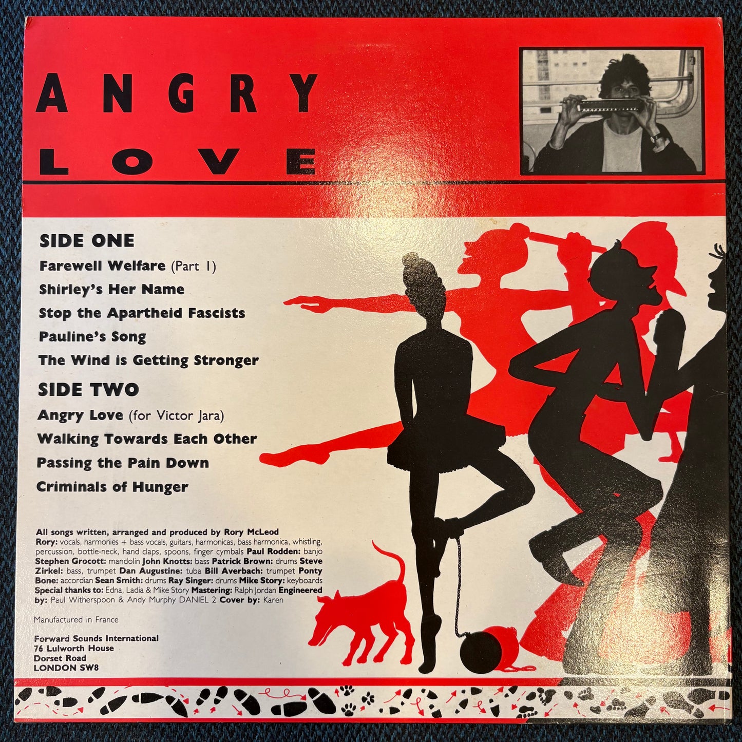 Rory McLeod, "Angry Love" [VG+ Used]