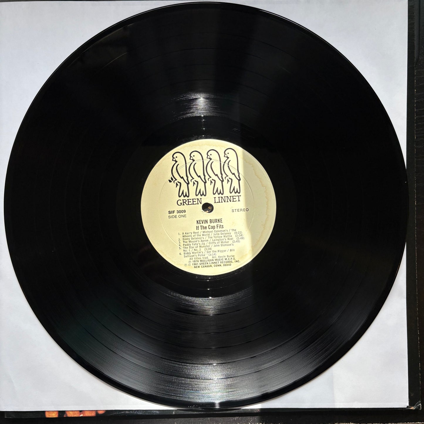 Kevin Burke, "If the Cap Fits..." [VG Used]