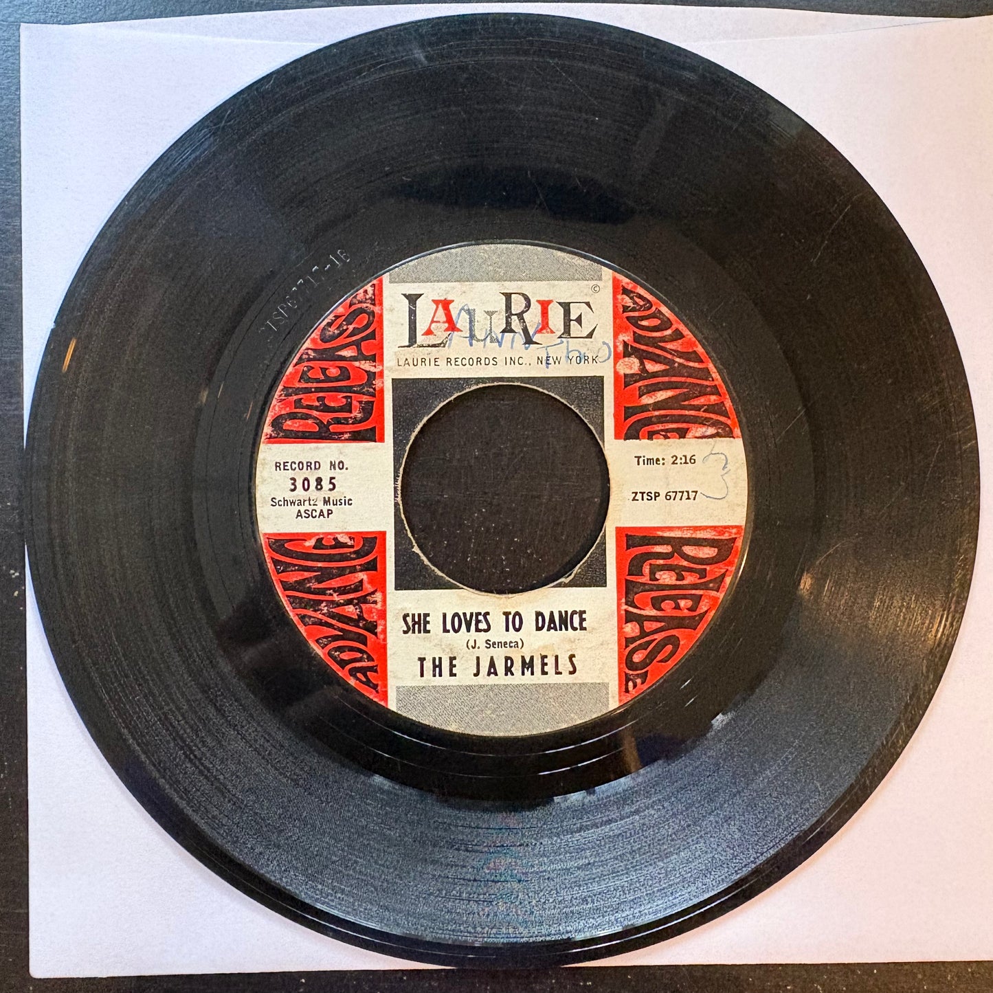 Jarmels, "Little Lonely One" (7") [G Used]