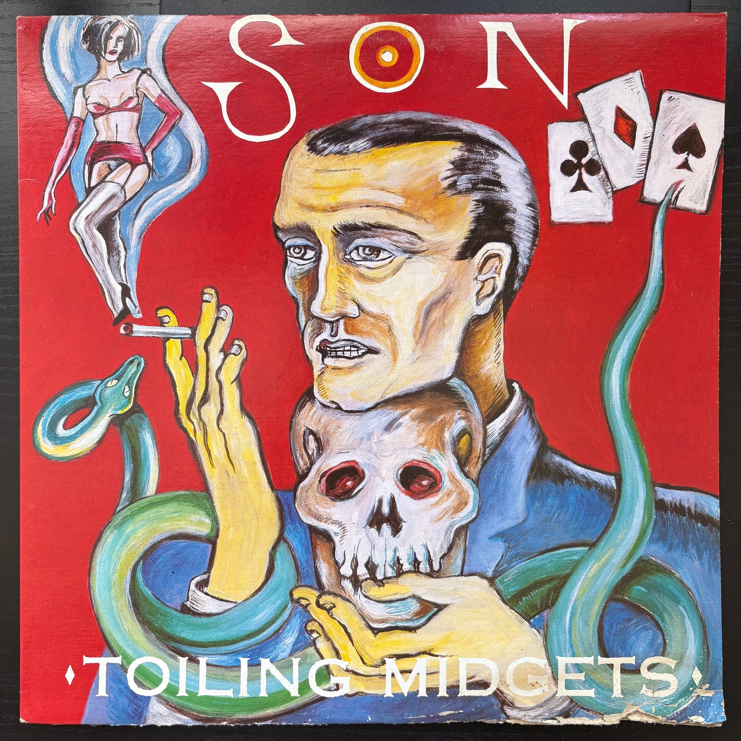 Toiling Midgets, "Son" [EX Used / Cover Damage]