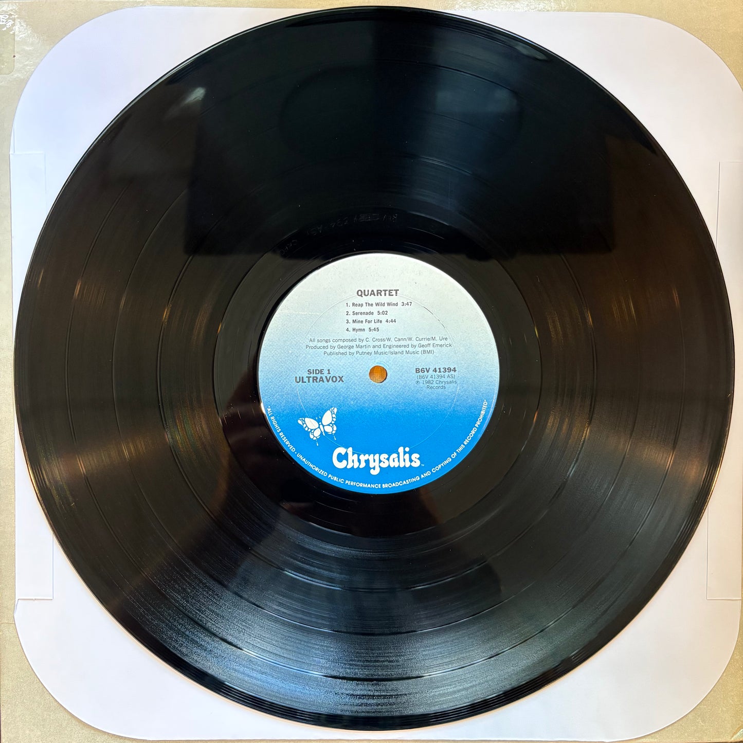 Ultravox, "Quartet" [VG+ Used]