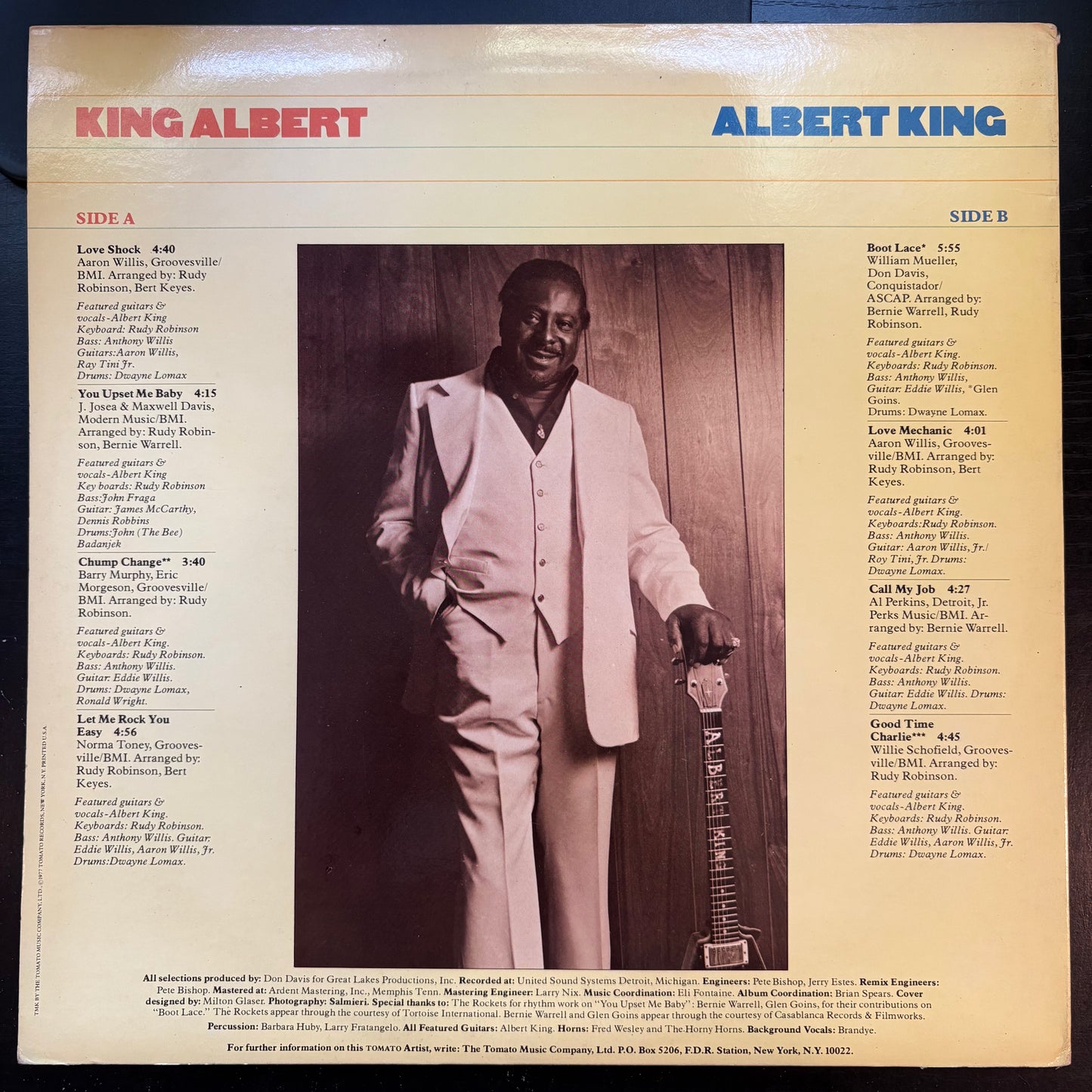 Albert King, "King Albert" [VG+ Used]