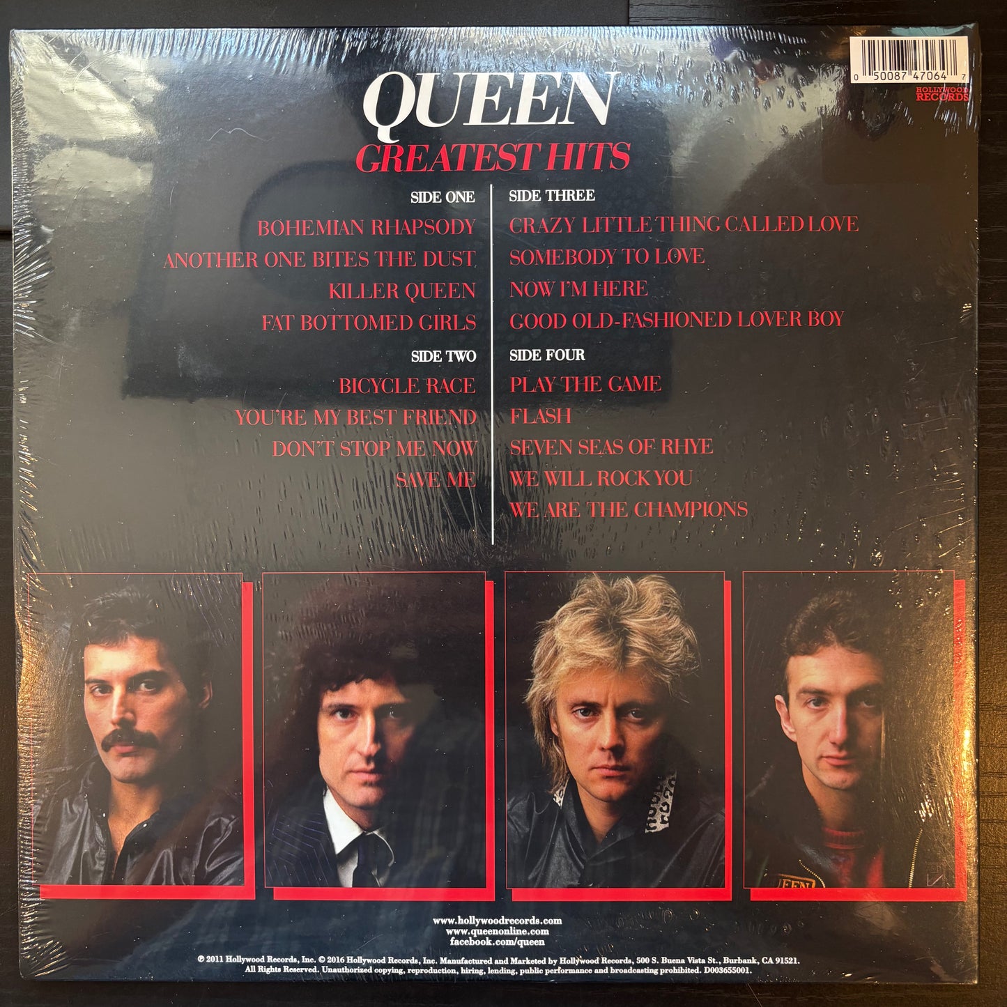 Queen, "Greatest Hits" (White & Red Vinyl) (Sealed) [Used]