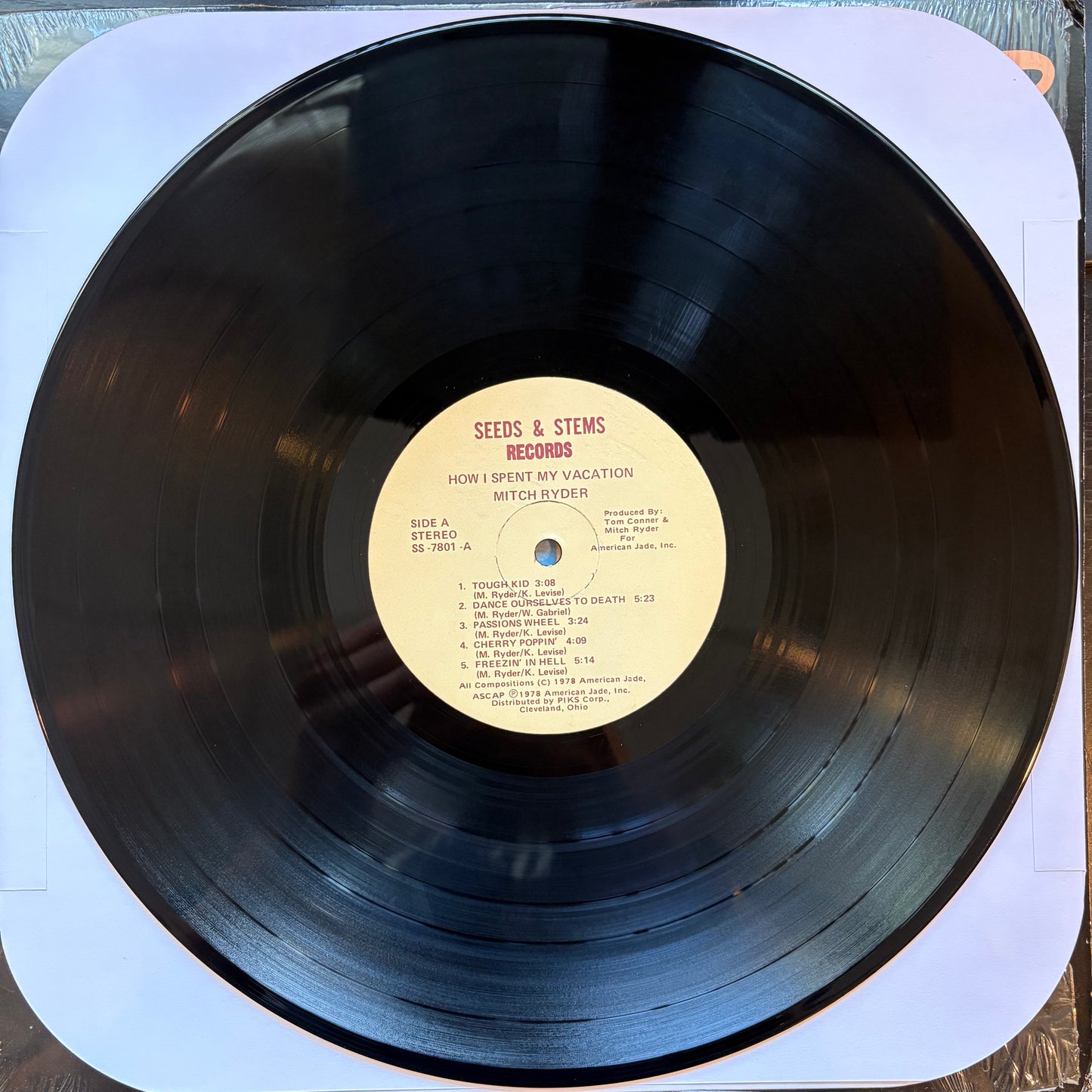 Mitch Ryder, "How I Spent My Vacation" [VG+ Used]