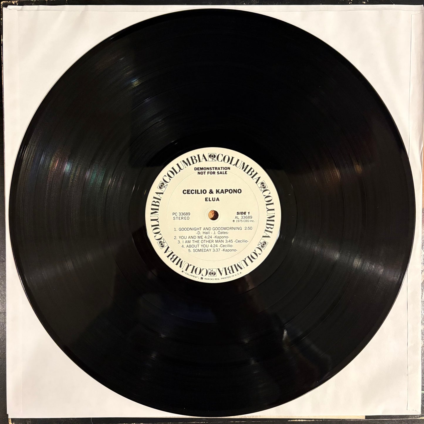 Cecilio & Kapono, "Elua" (Promo) [VG Used]