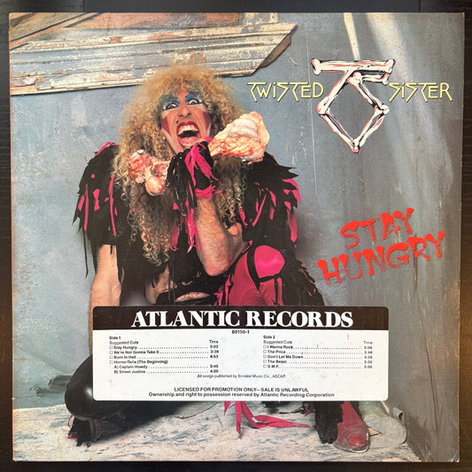 Twisted Sister, "Stay Hungry" (Promo) [VG Used]