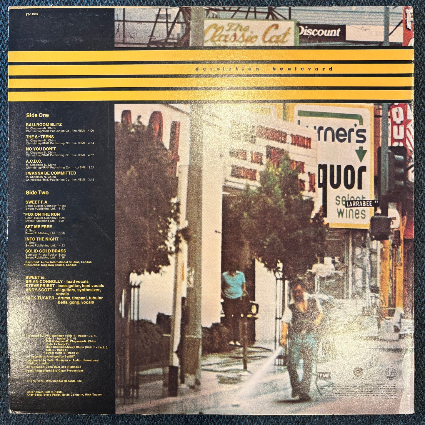 Sweet, "Desolation Boulevard" [VG Used]