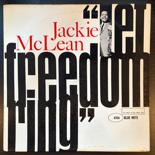 Jackie McLean, "Let Freedom Ring" (Mono) [VG Used]