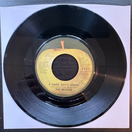 Beatles, "A Hard Day's Night" (7") [VG Used]