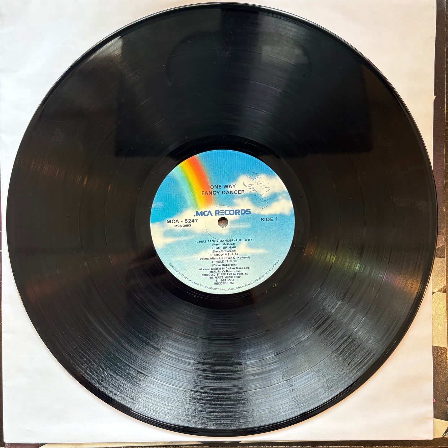 One Way, "Fancy Dancer" [VG- Used]
