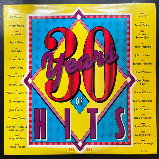 Various Artists, "30 Years of Hits (1958-1988)" (2LP) [VG Used]