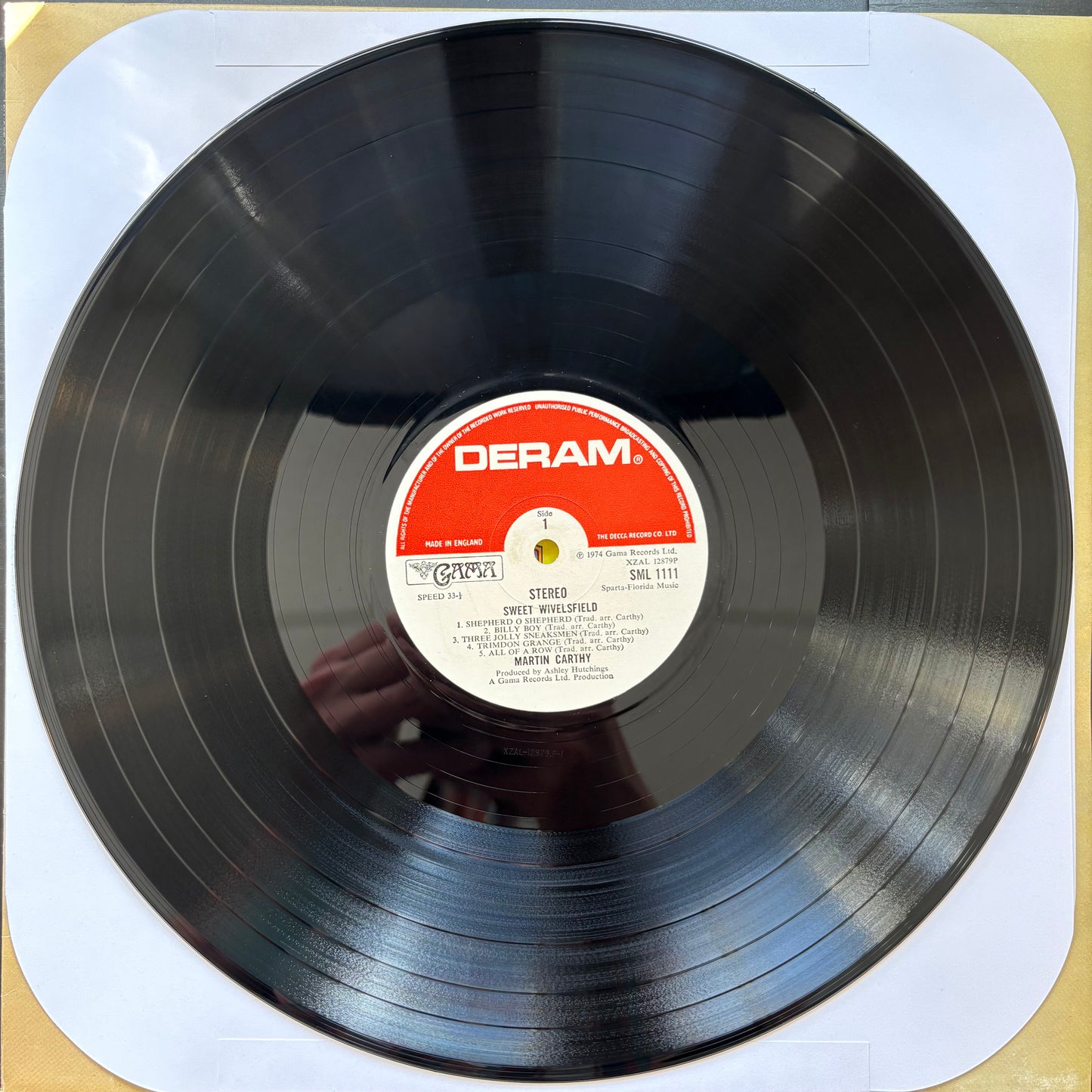 Martin Carthy, "Sweet Wivelsfield" [VG+ Used]