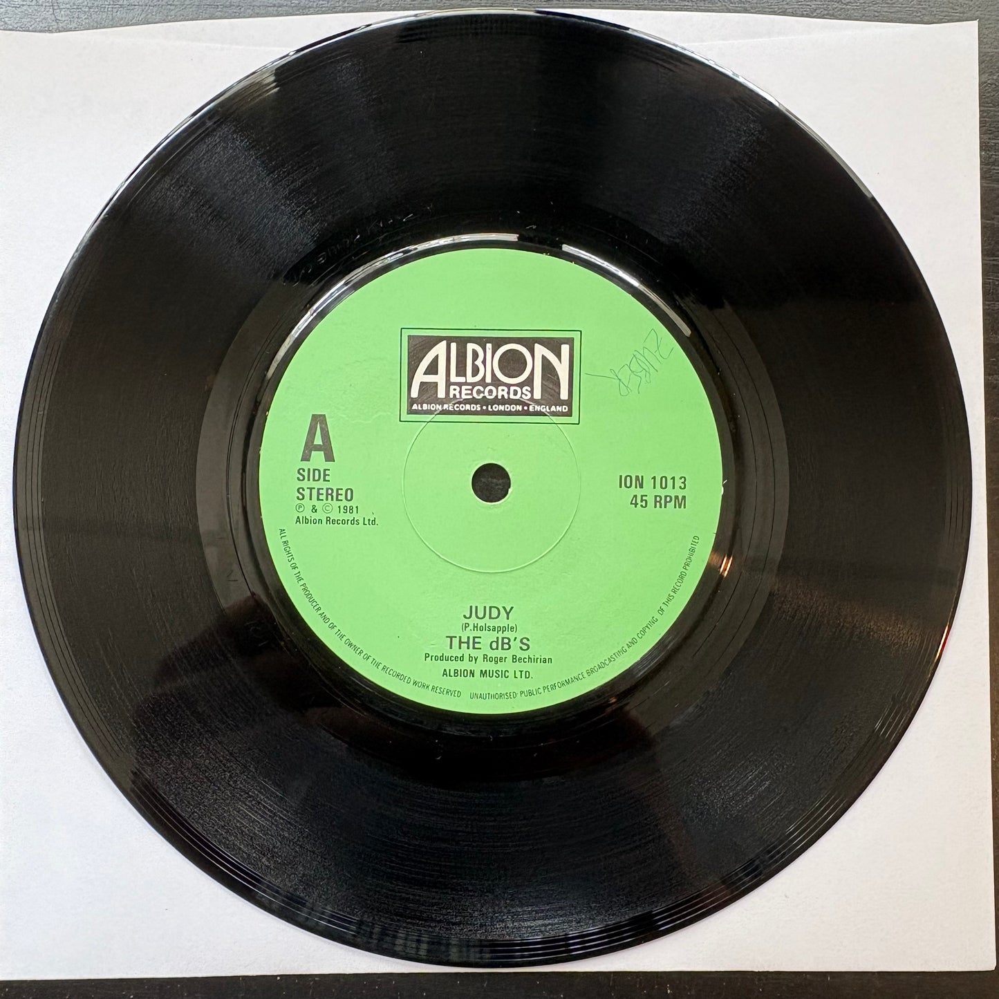 dB's, "Judy" (7") [VG Used]