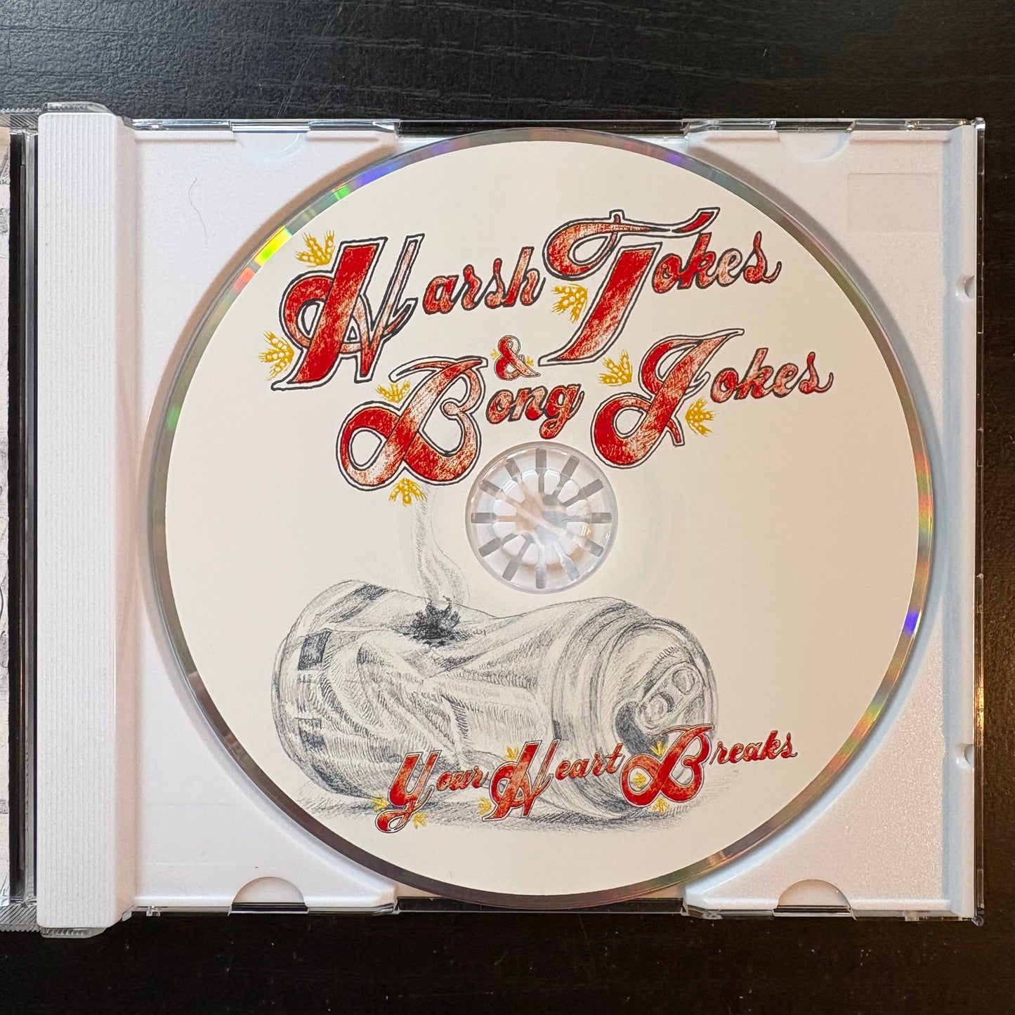 Your Heart Breaks, "Harsh Tokes & Bong Jokes" (CD) [EX Used]