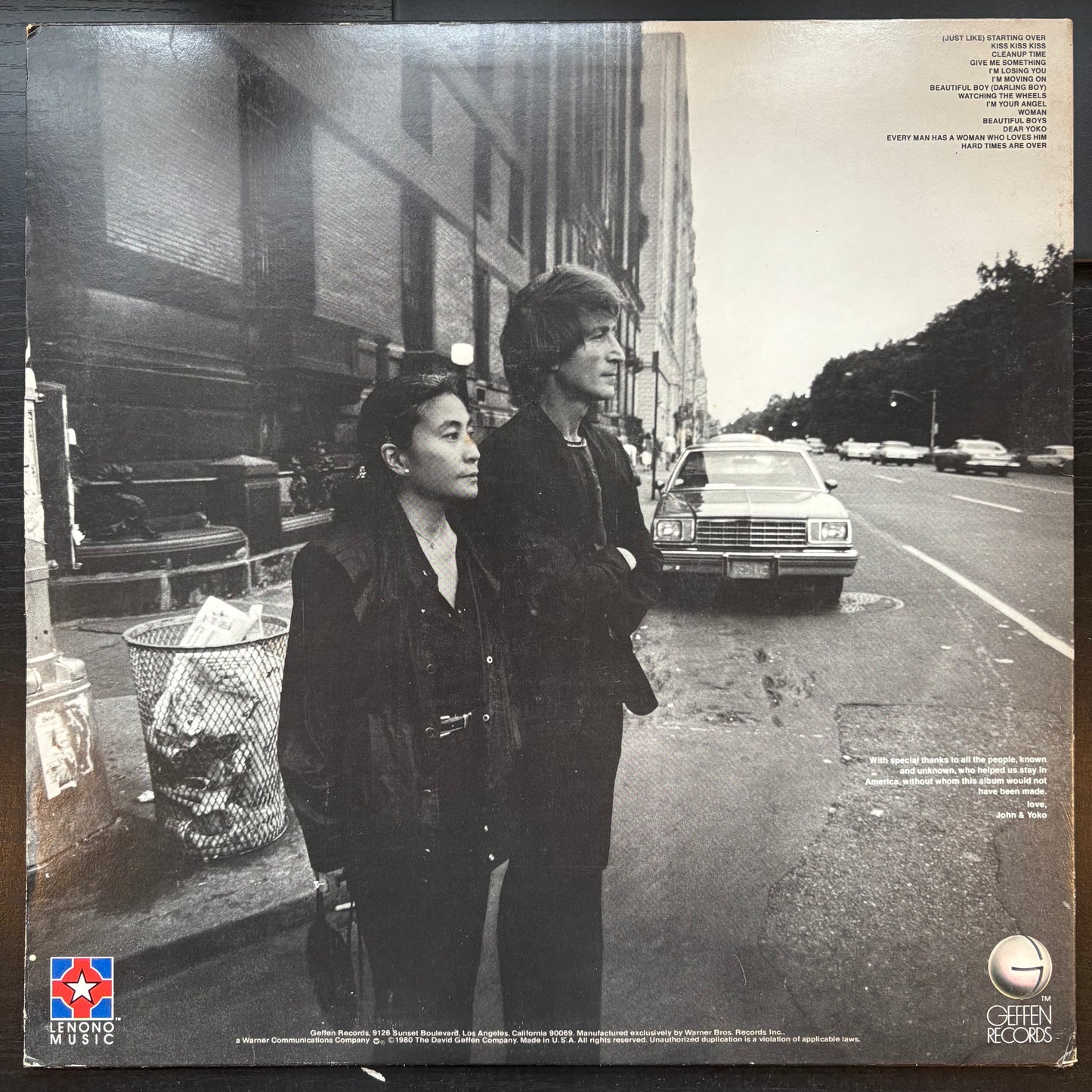 John Lennon & Yoko Ono, "Double Fantasy" [VG Used]