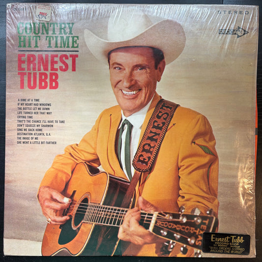 Ernest Tubb, "Country Hit Time" (LP) [VG+ Used]