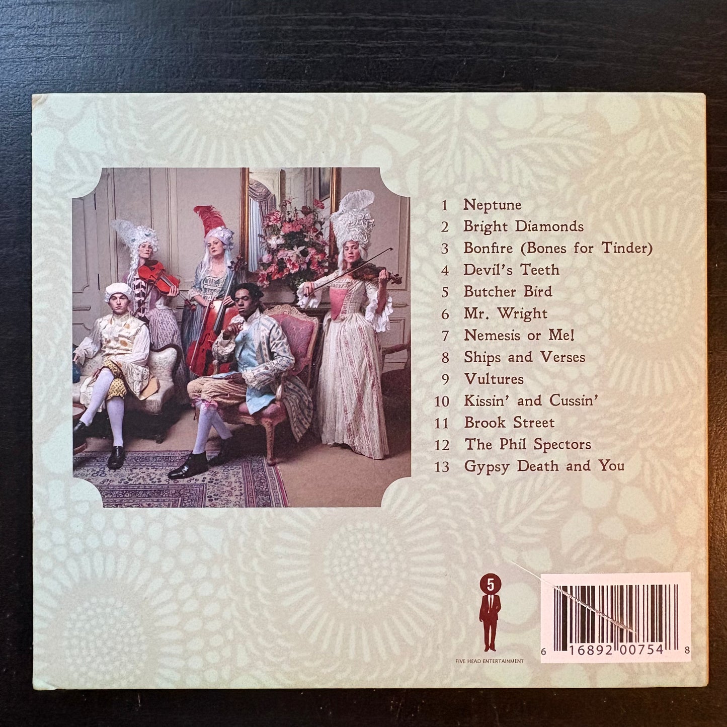 Justin Robinson & The Mary Annettes, "Bones for Tinder" (CD) [NM Used]