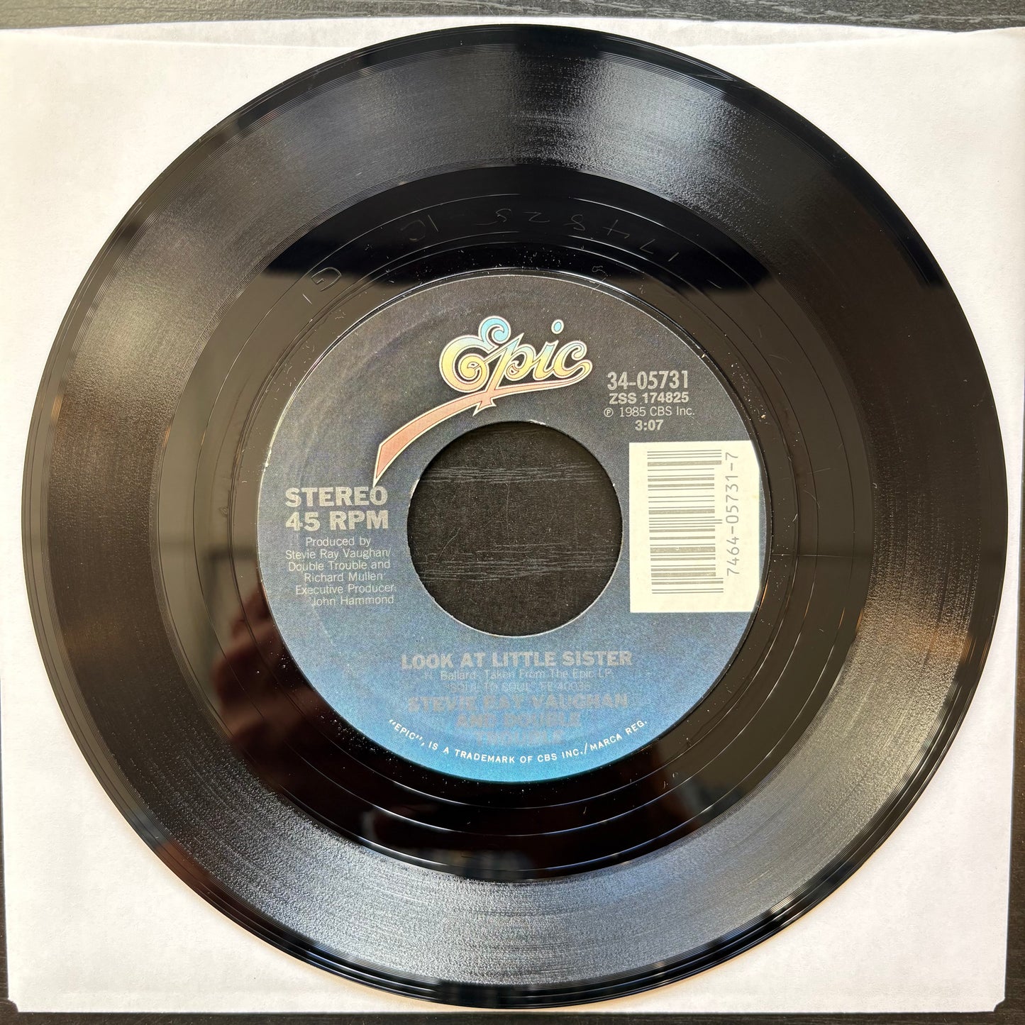 Stevie Ray Vaughan & Double Trouble, "Change It" (7") [VG+ Used]