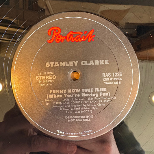Stanley Clarke, "Funny How Time Flies (When You're Having Fun)" (Promo 12") [VG Used]