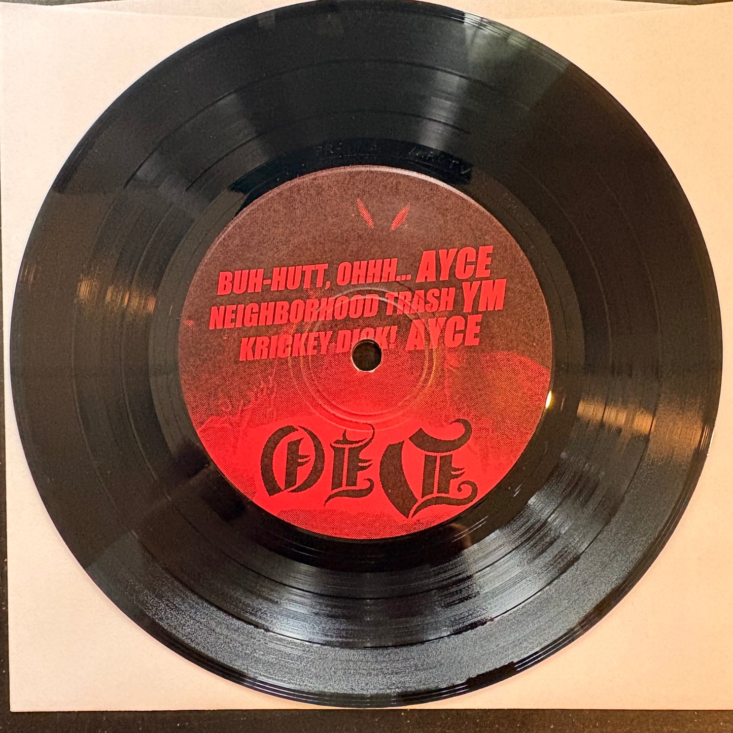 All You Can Eat / Your Mother, "Too Fat for Love" (7" EP) [VG+ Used]